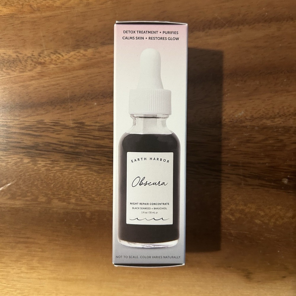New‎ Obscura Night Repair Concentrate Earth Harbor Naturals 30 ml